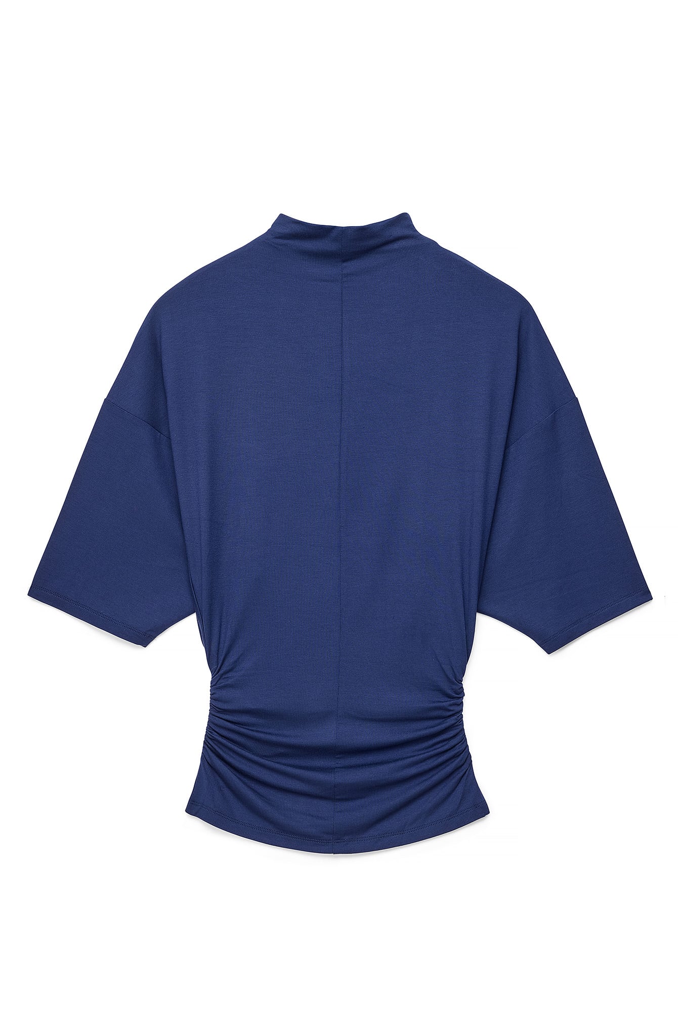 Soft Cotton Wide Sleeve Jersey Top White | NA-KD