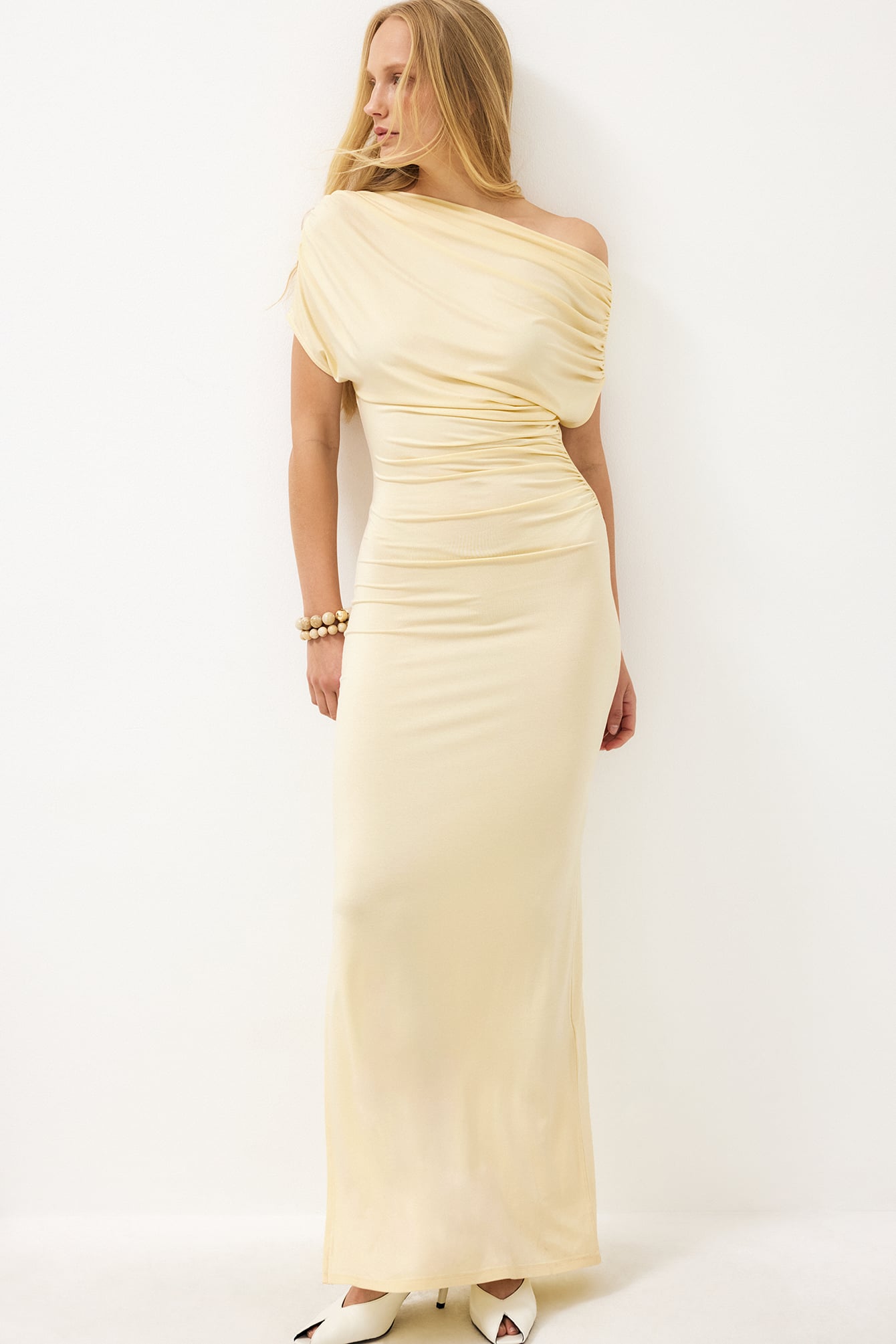 nakd drop waist dress Sleeveless Dropped Waist Maxi Dress Brown