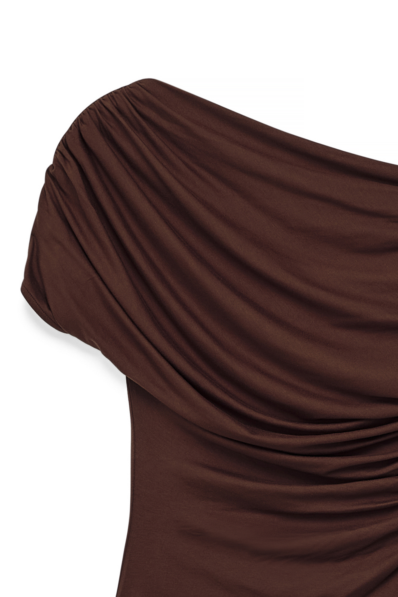 Soft Line Draped Maxi Dress Black | NA-KD Soft Line Draped Maxi Dress Black | NA-KD