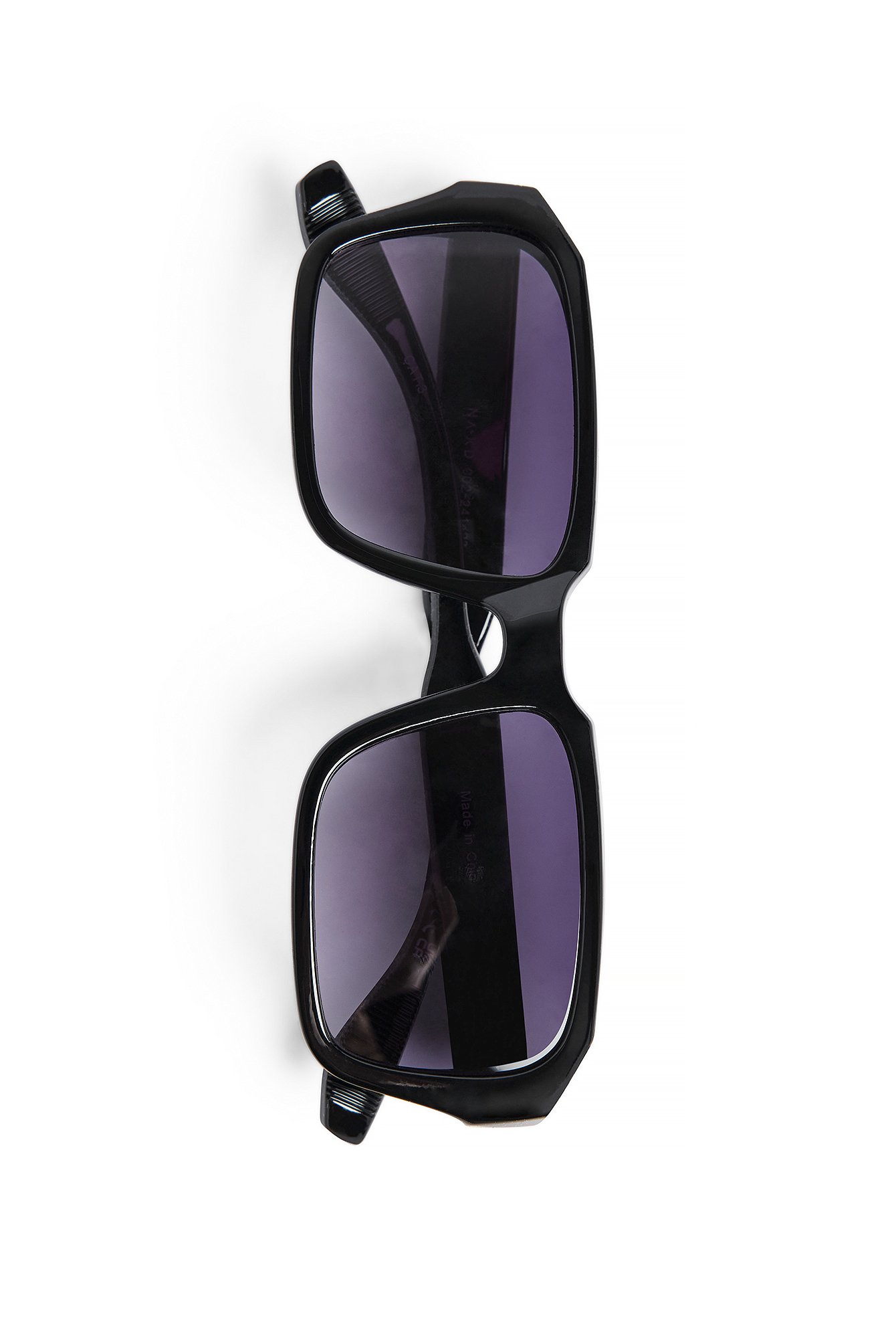 NA-KD Square Sunglasses - Sunglasses - Black - One Size - NA-KD / NAKD