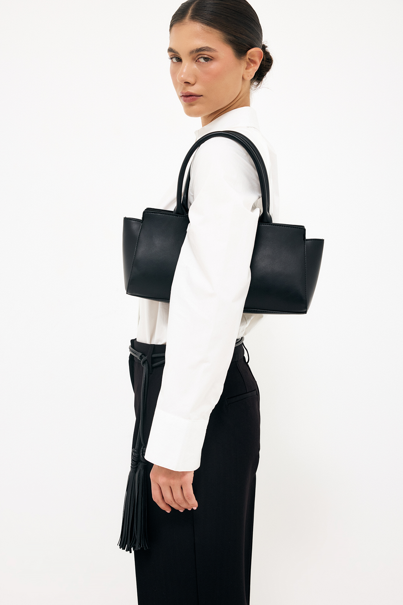 HillBurry Stoere Uniseks Tas Gewassen Leer Vintage bruin