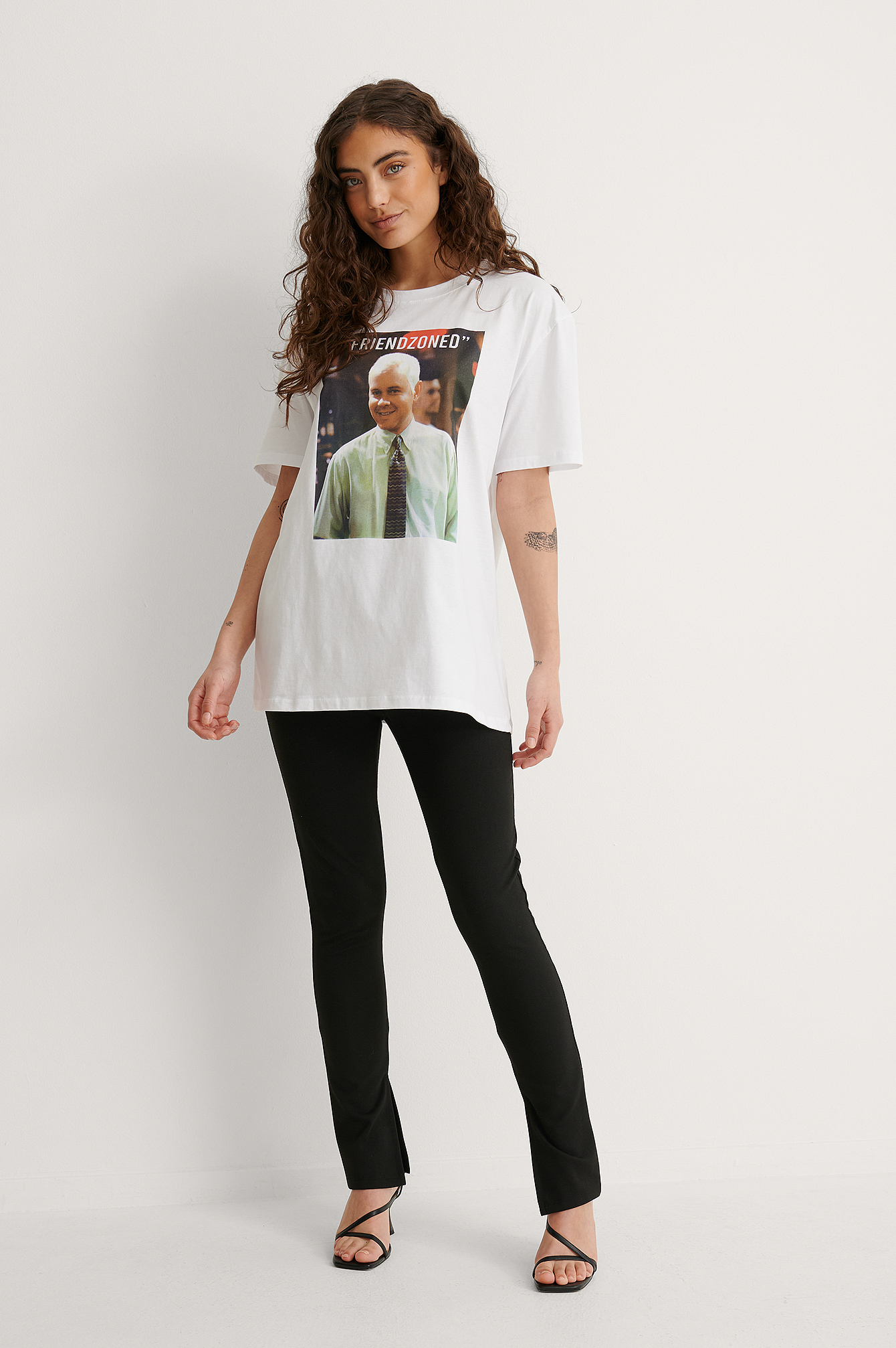 Unisex Print Tee Outfit