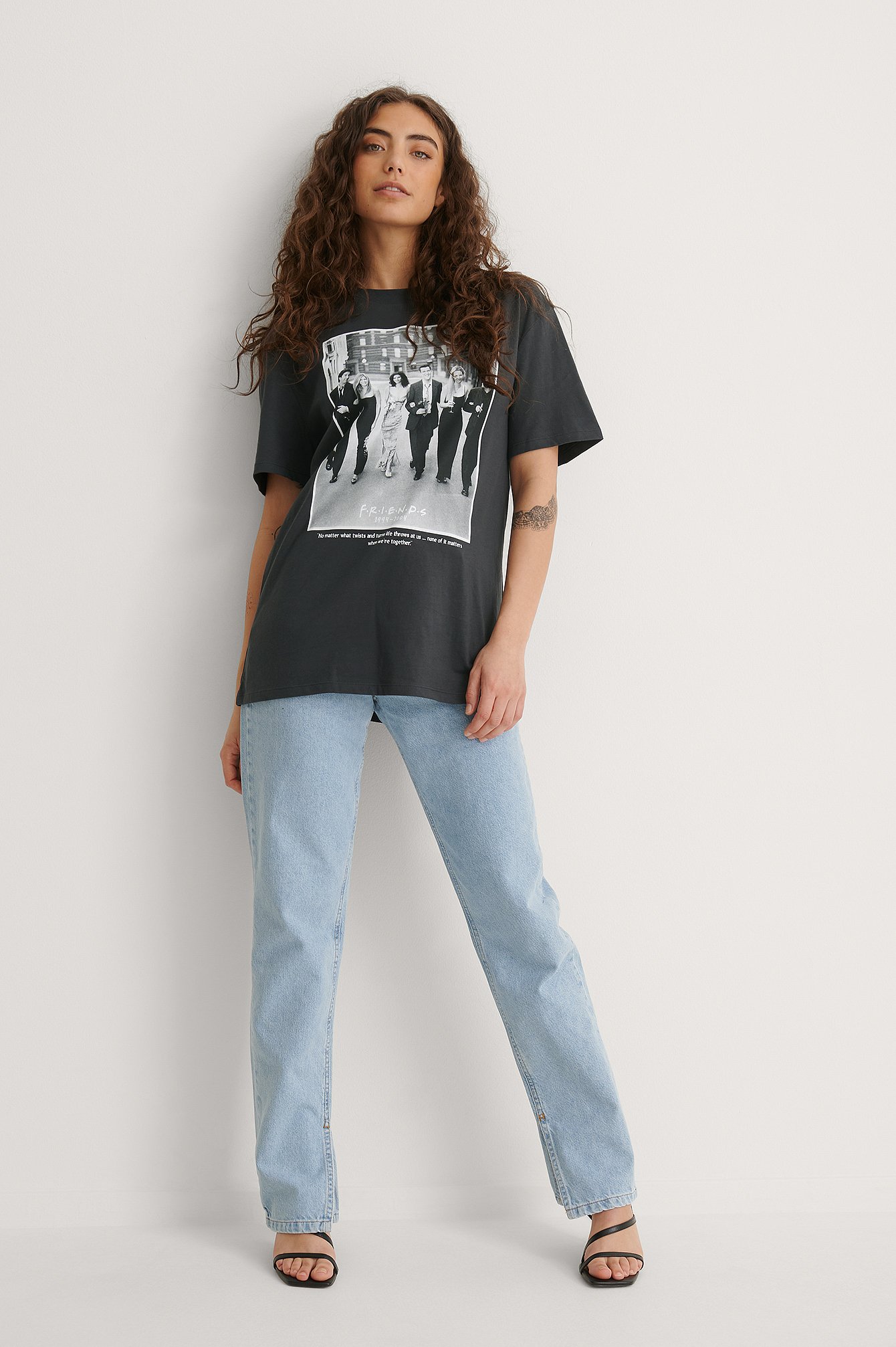 Friends Unisex Print Tee Outfit