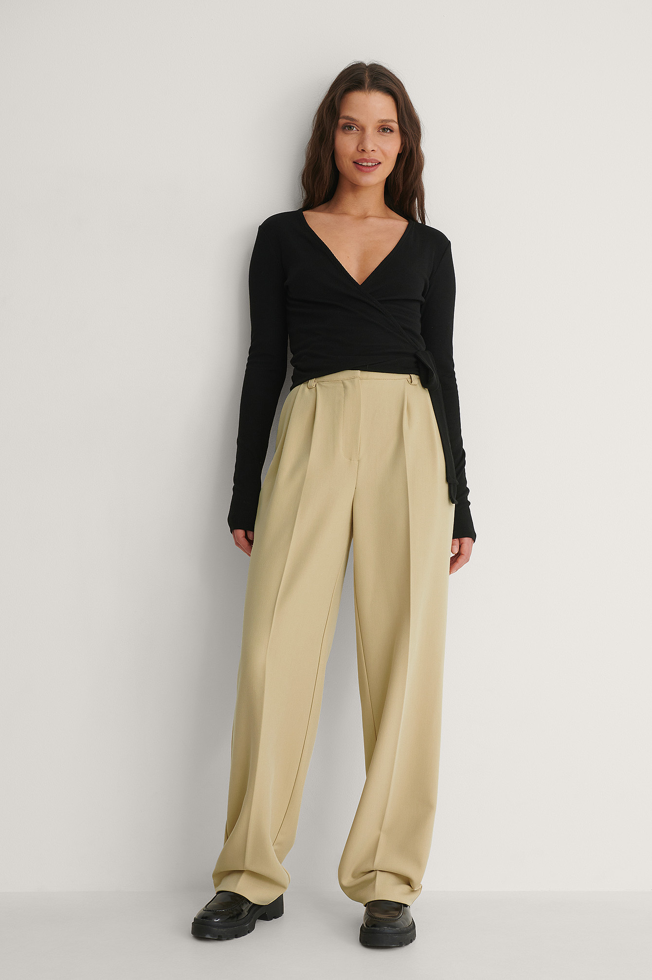 Wrap Top in Black