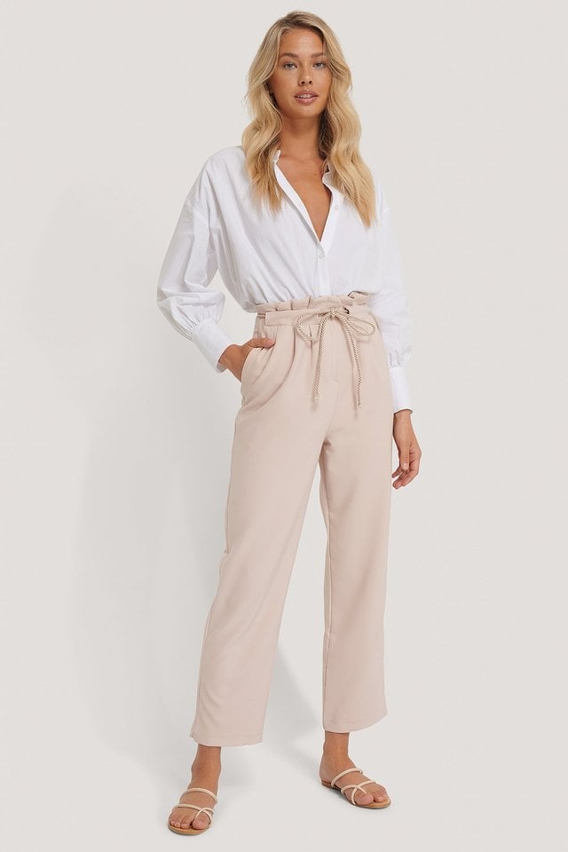 Rope Detailed Trousers