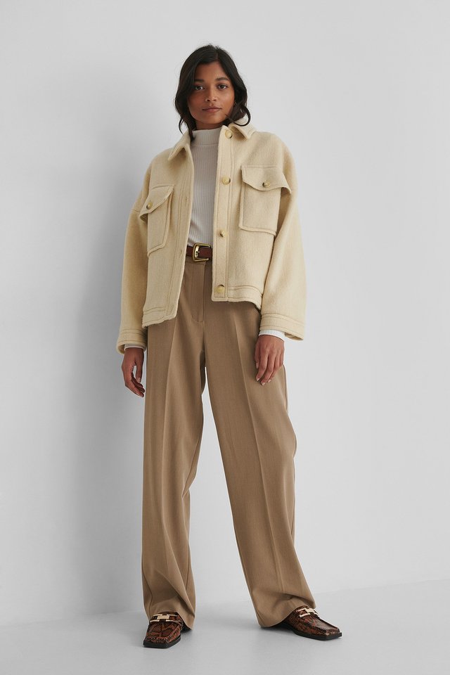 Jarabe Jacket Beige | na-kd.com