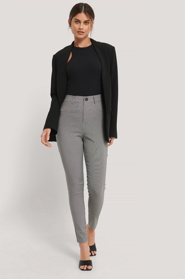 Slim-Fit Pants Outfit.