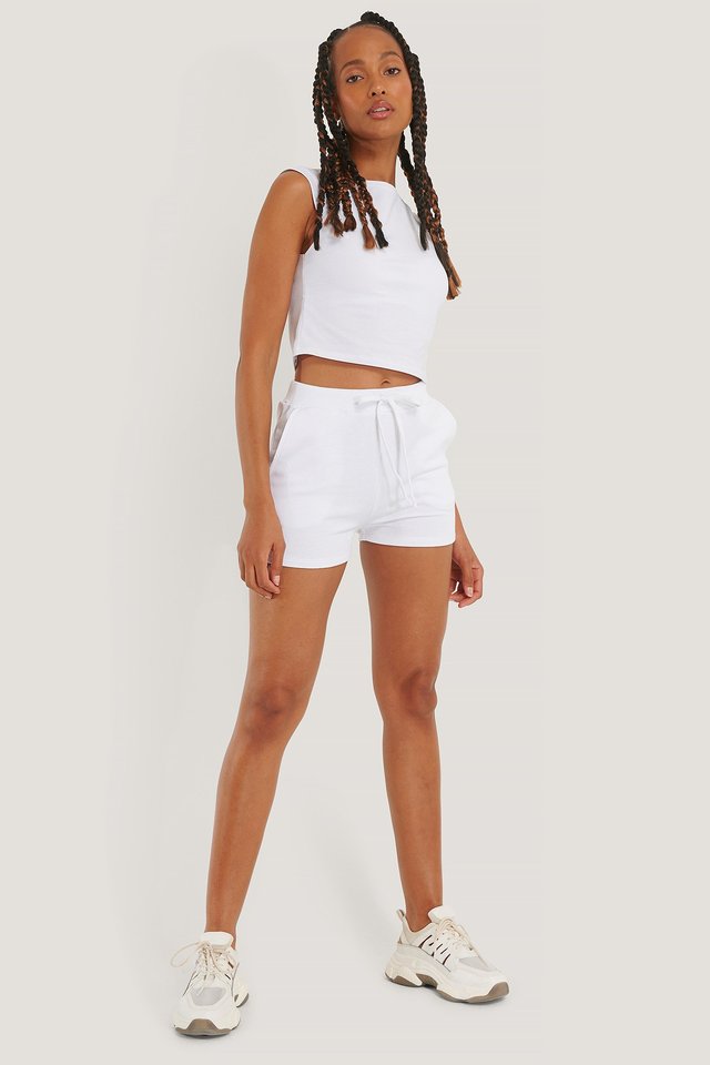 Organic Jersey Shorts Outfit.