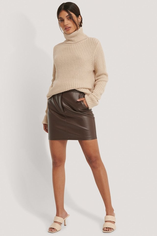 Tinelle Rollneck Knit Outfit.