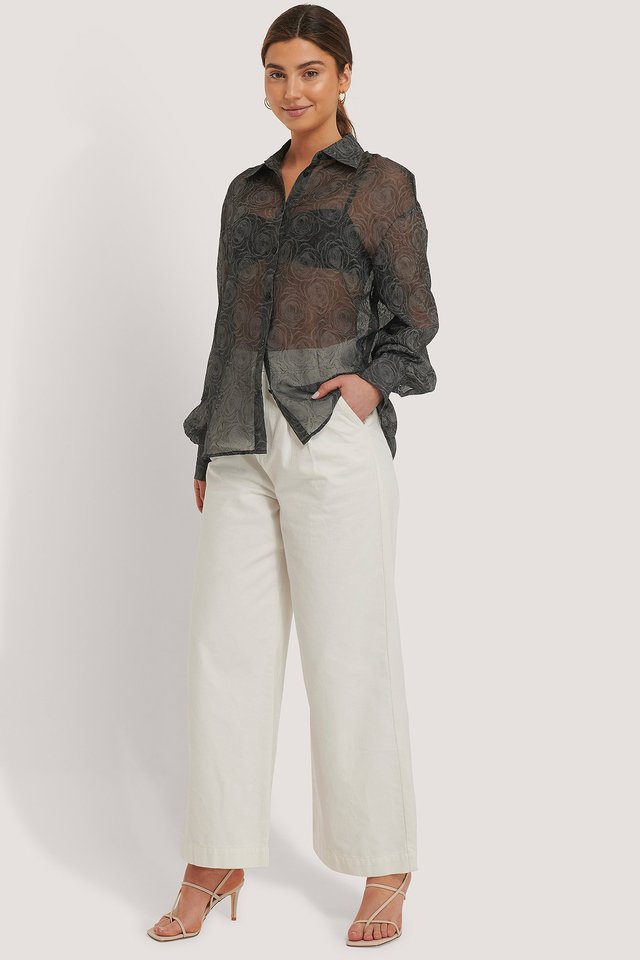 rose blouse outfit