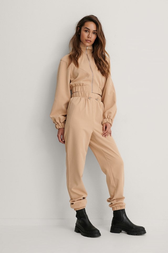 Drawstring Trousers Outfit.