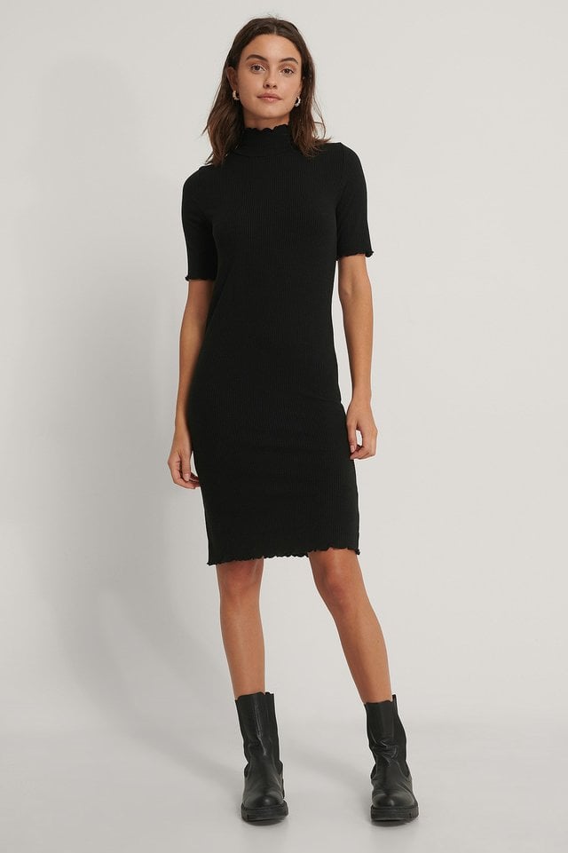 Kaia Jersey Dress Outfit.