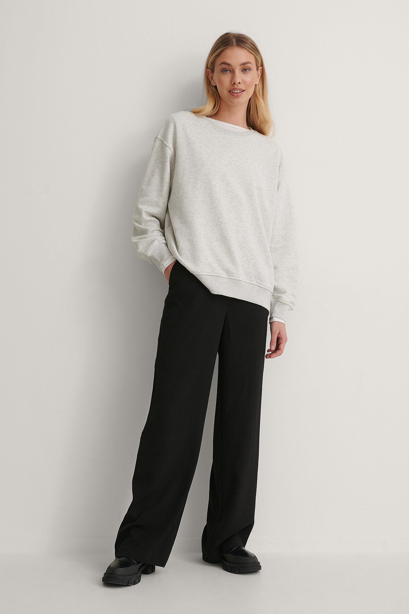 Oversized Sweatshirt Grey