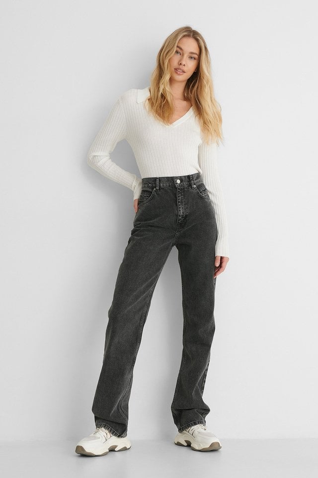 Urbanita Jeans Grey Outfit.