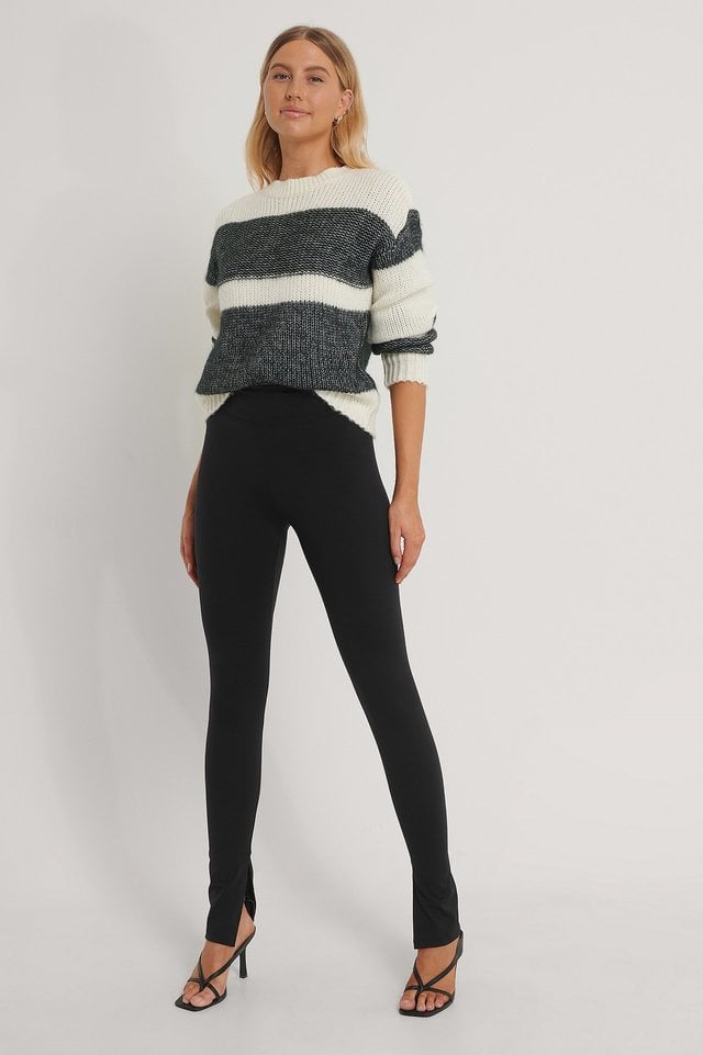 Nora Striped Knit Outfit.