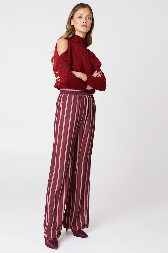 High Waist Wide Pants Outfit.