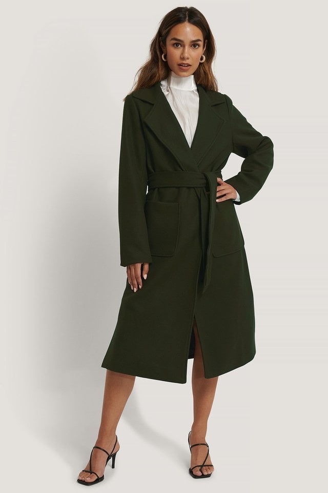 Tilda Coat Green Outfit.