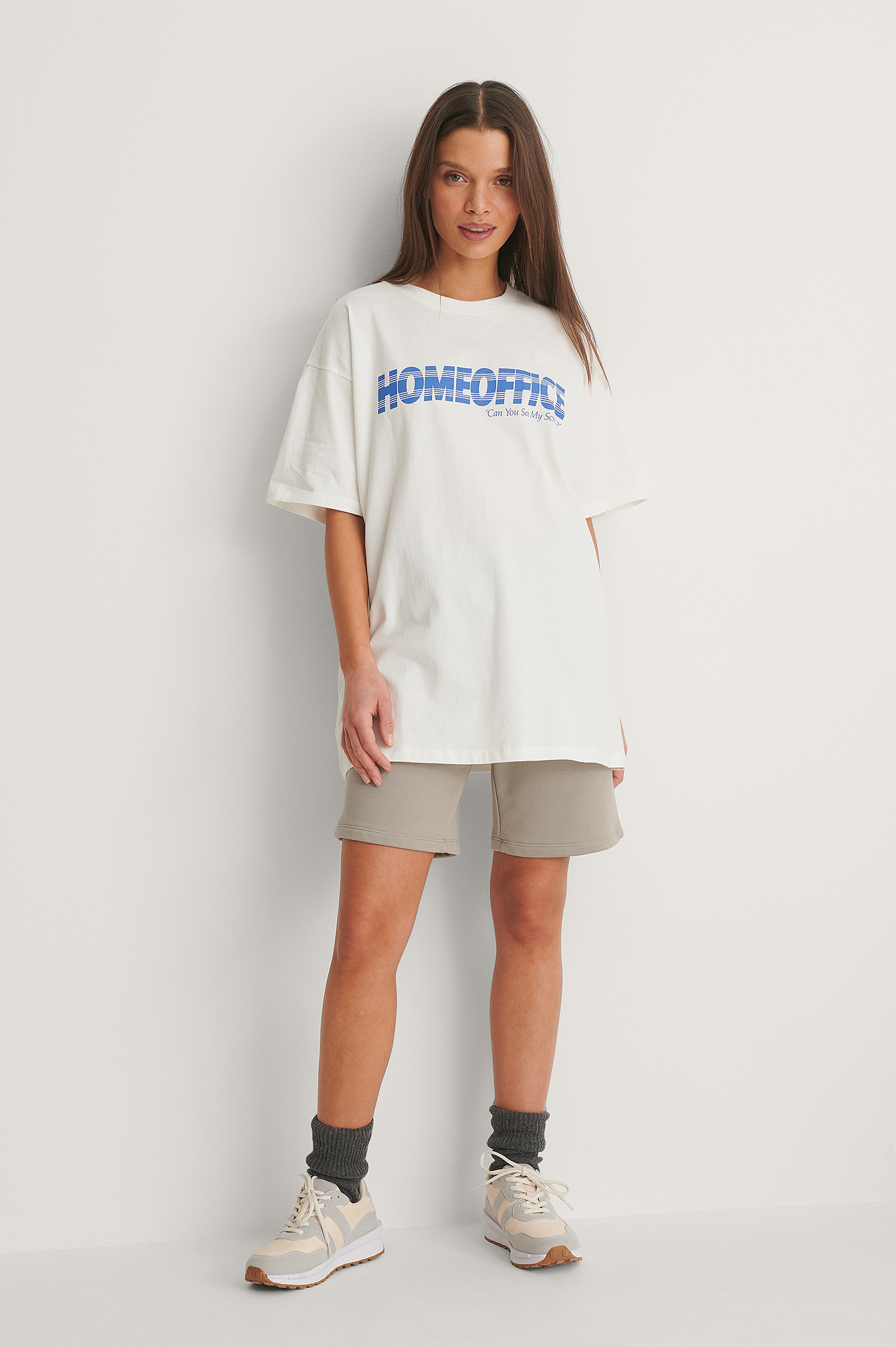 Organic Drawstring Sweat Shorts Grey 