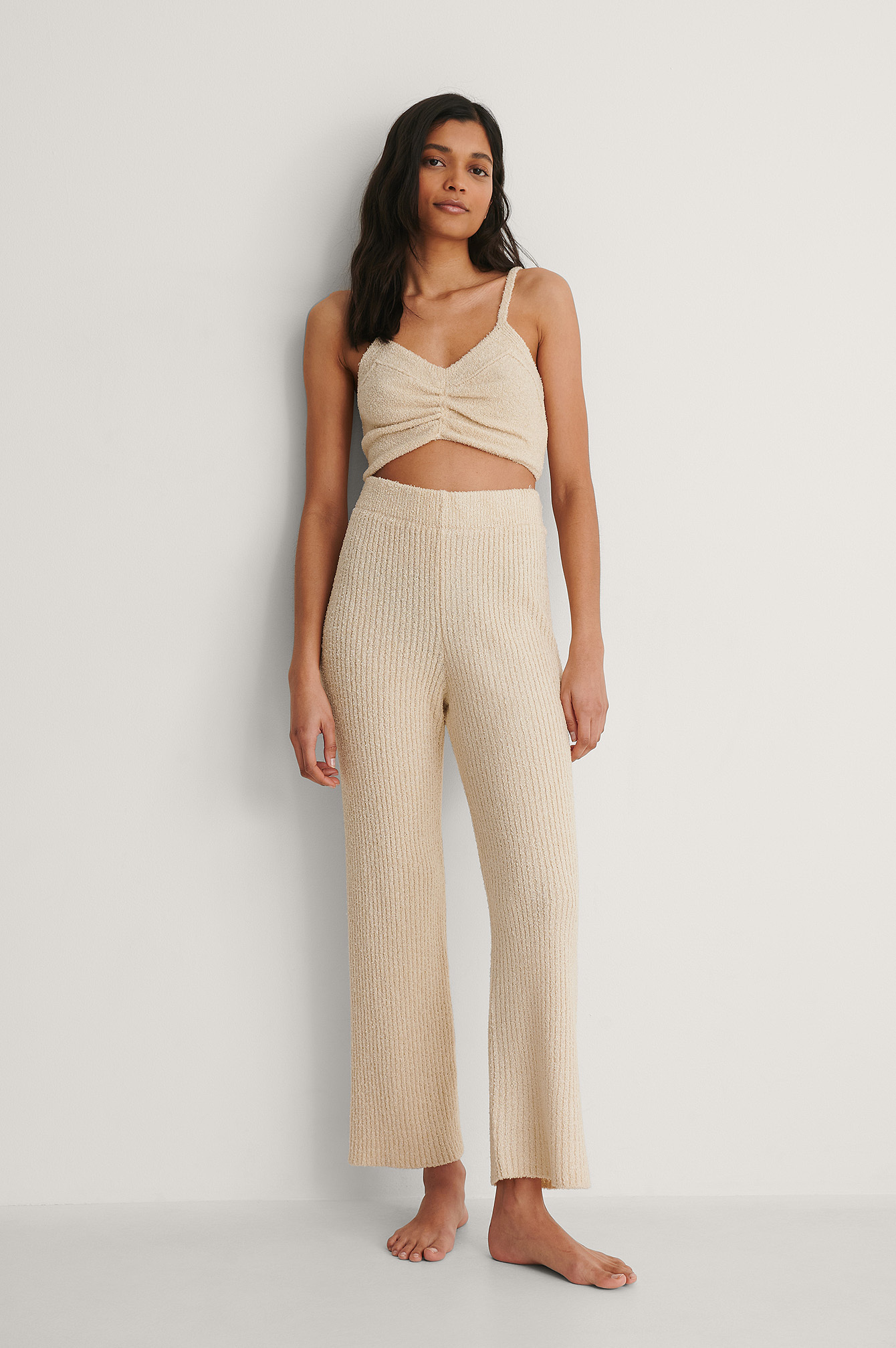 Knitted Cropped Trousers