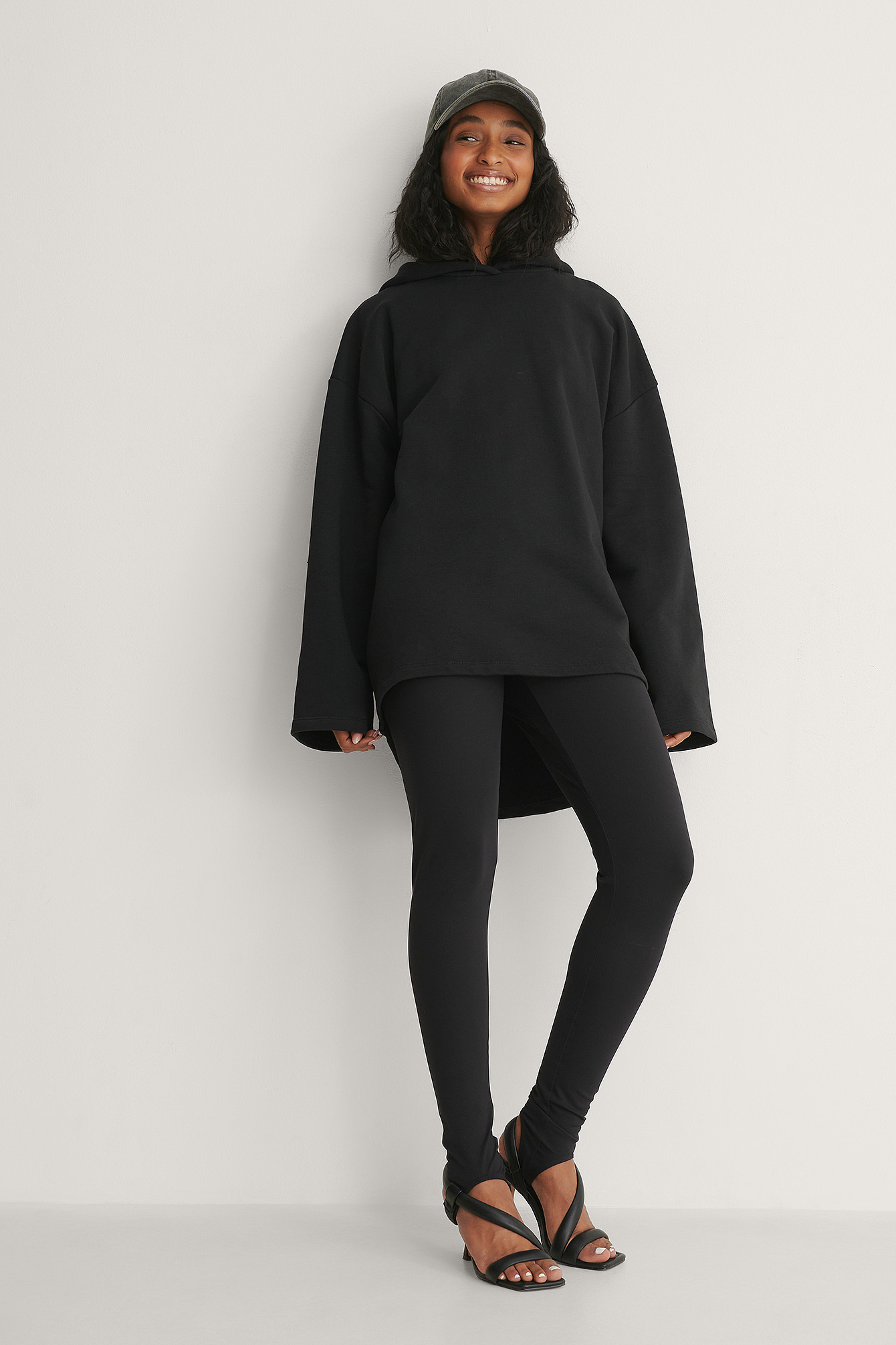 Organic Oversized Rounded Hoodie