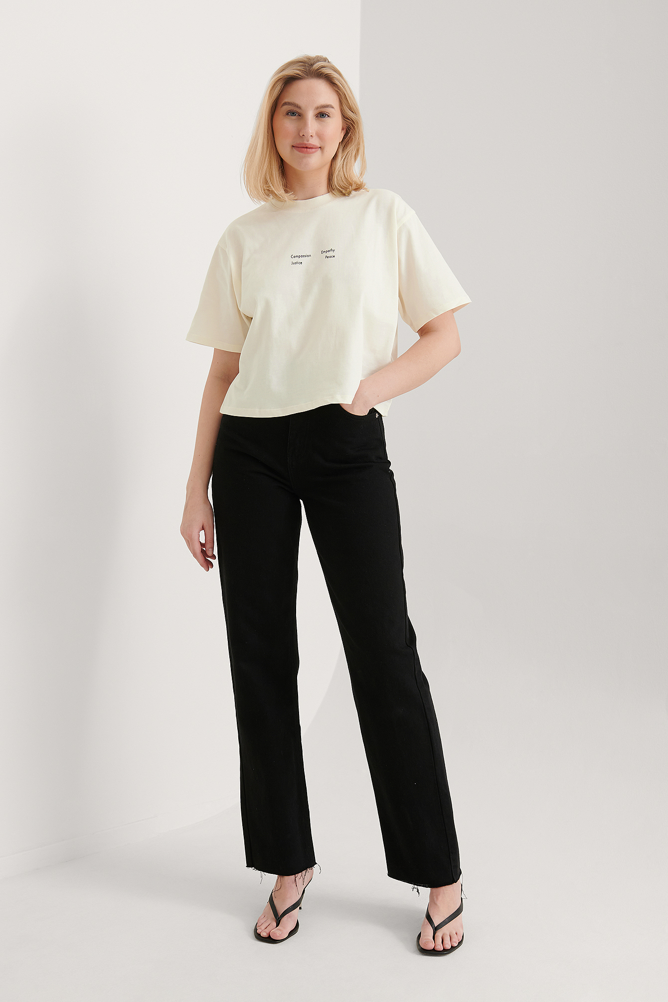 Organic Wonder Woman Cropped Tee 