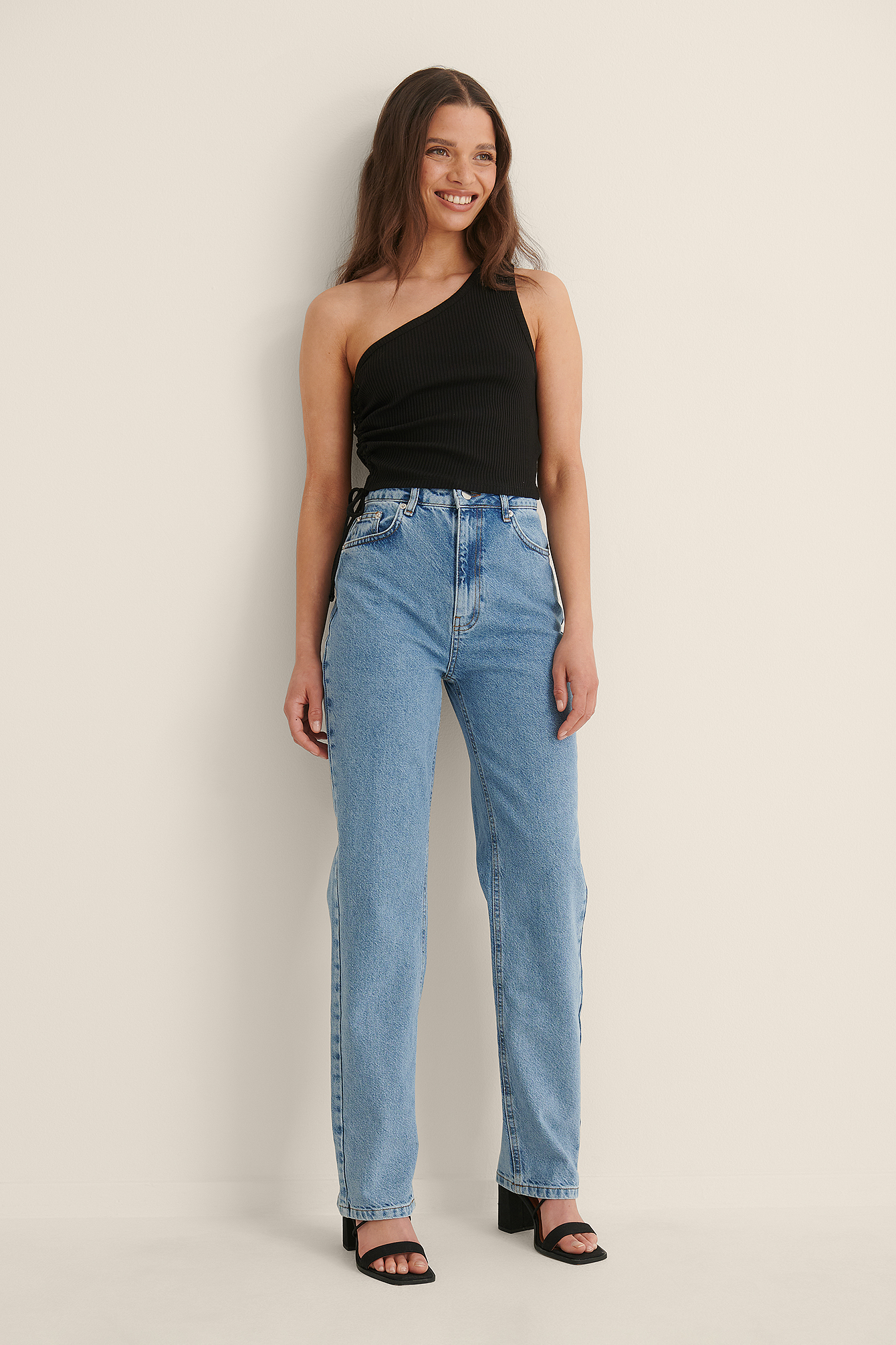 Organic High Waisted Regular Fit Denim 