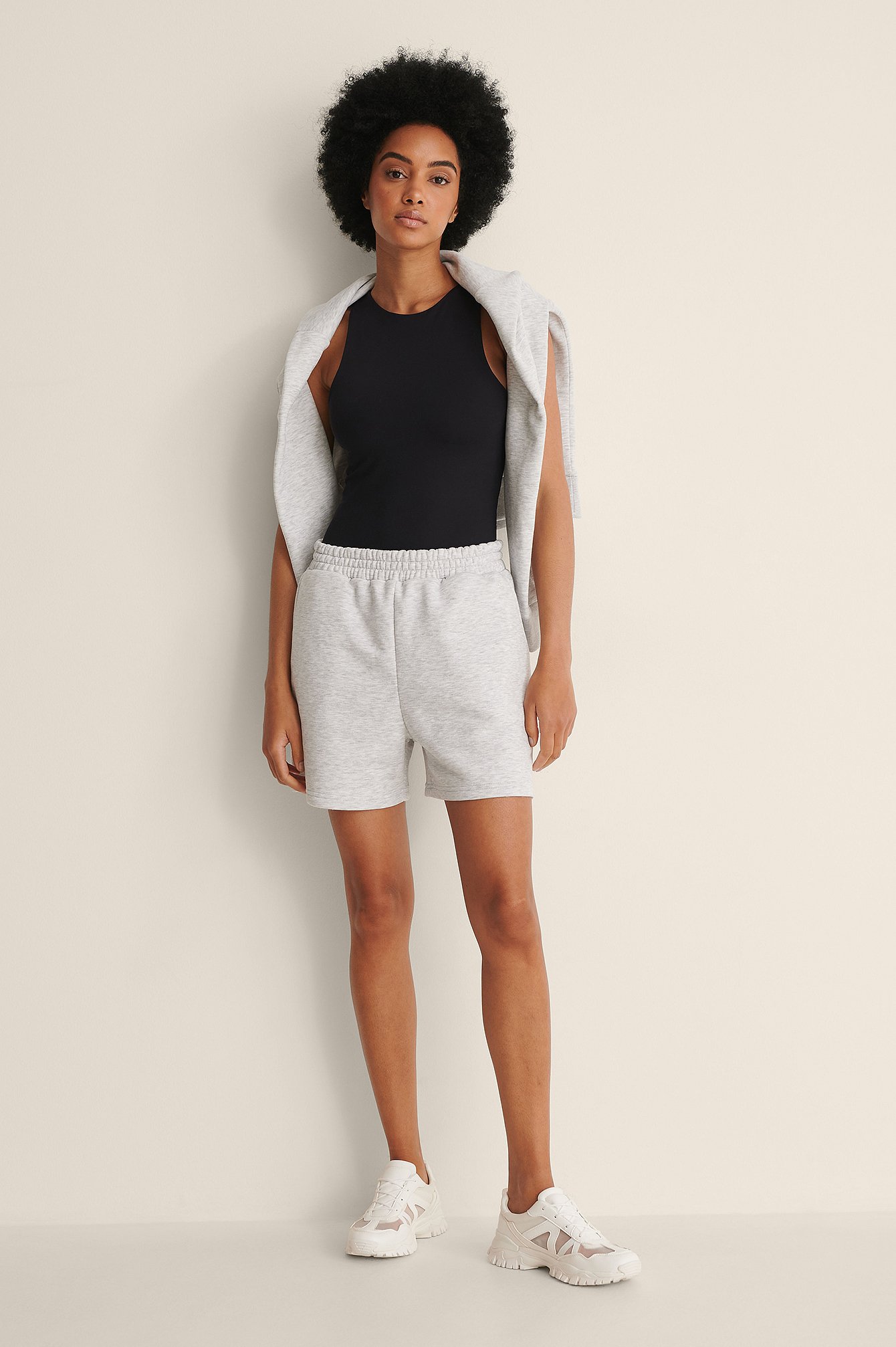 Organic Sweat Shorts Outfit