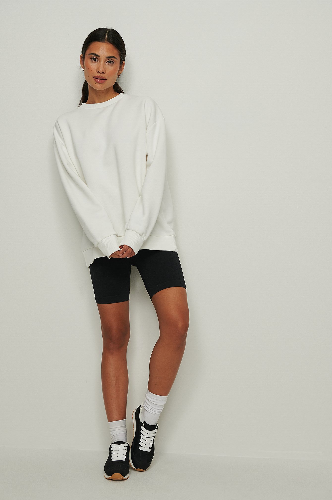 Offwhite Oversize-Sweatshirt