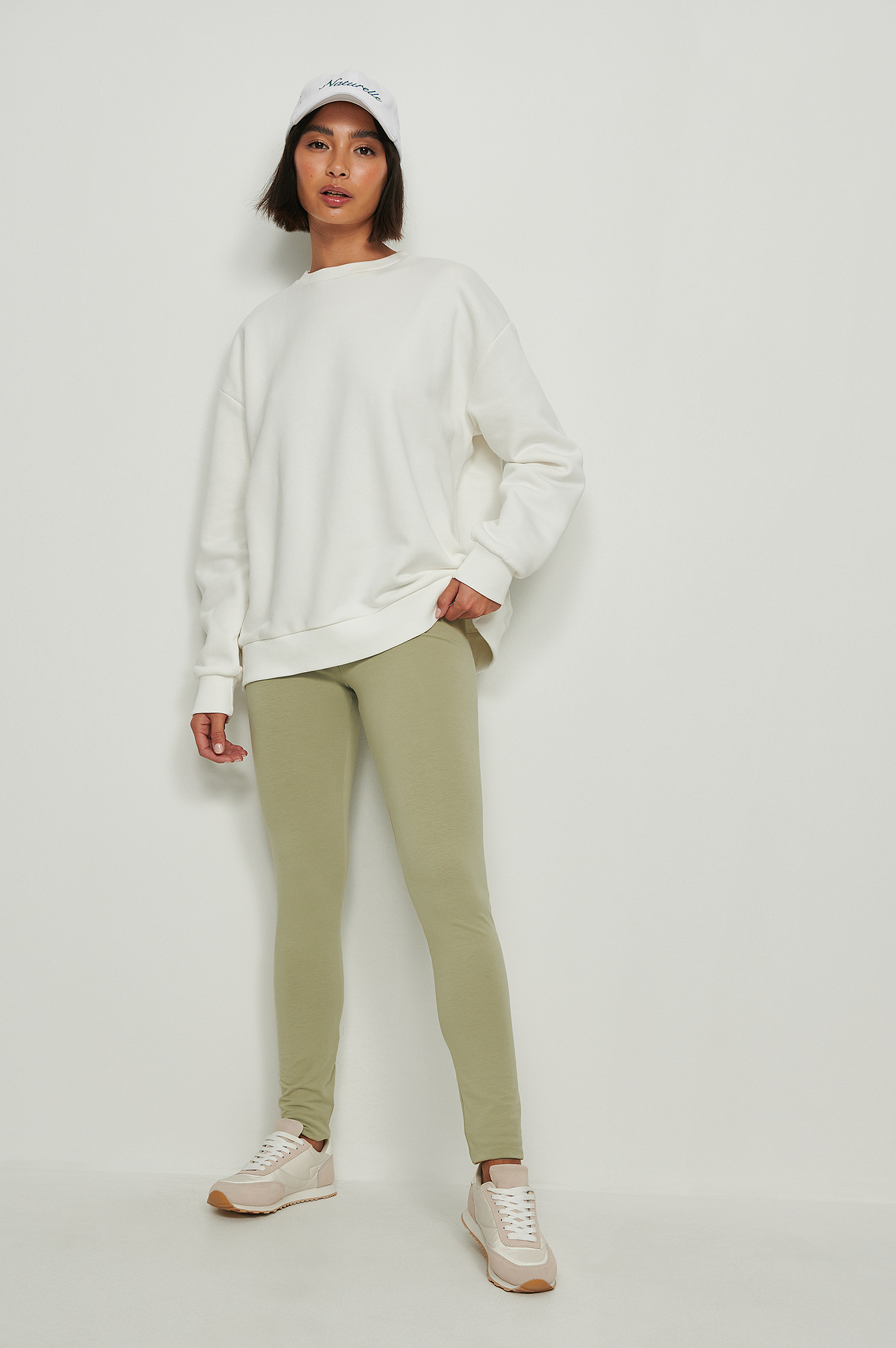Organic Basic Legging Green | na-kd.com