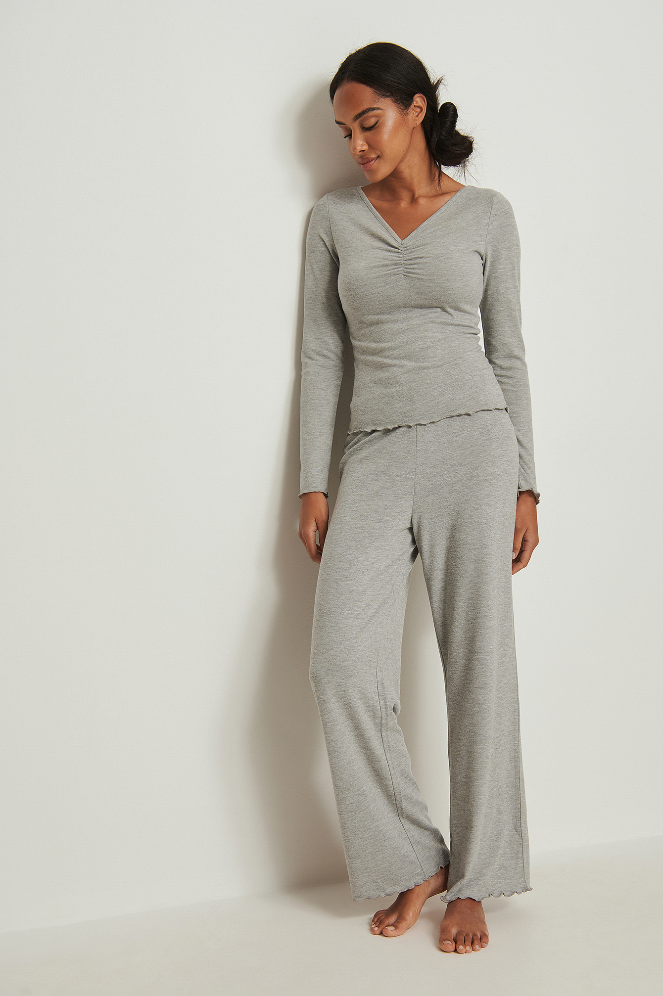 Babylock Soft Brushed Pants Grey | na 