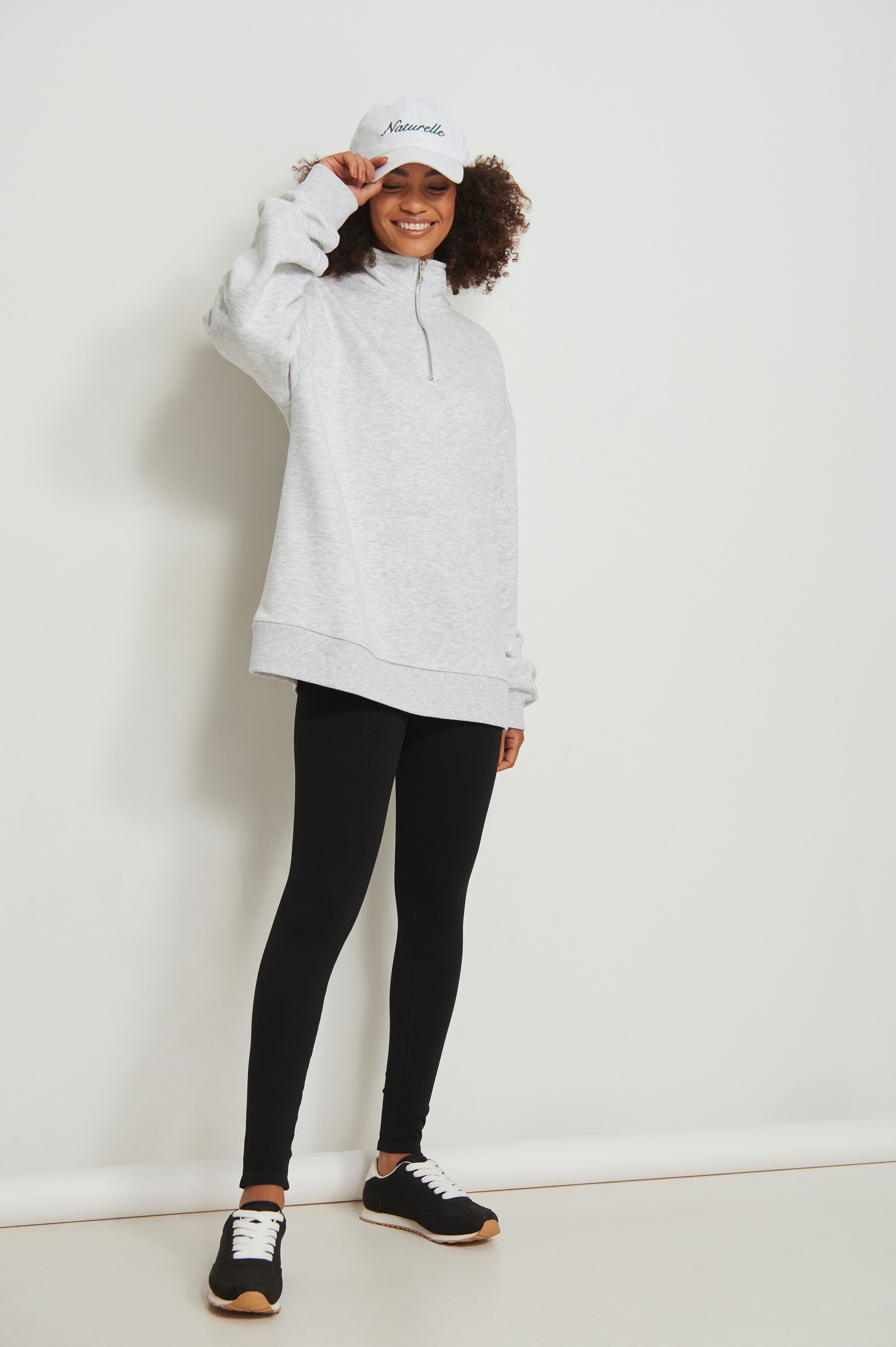 Light Grey Melange Sweater
