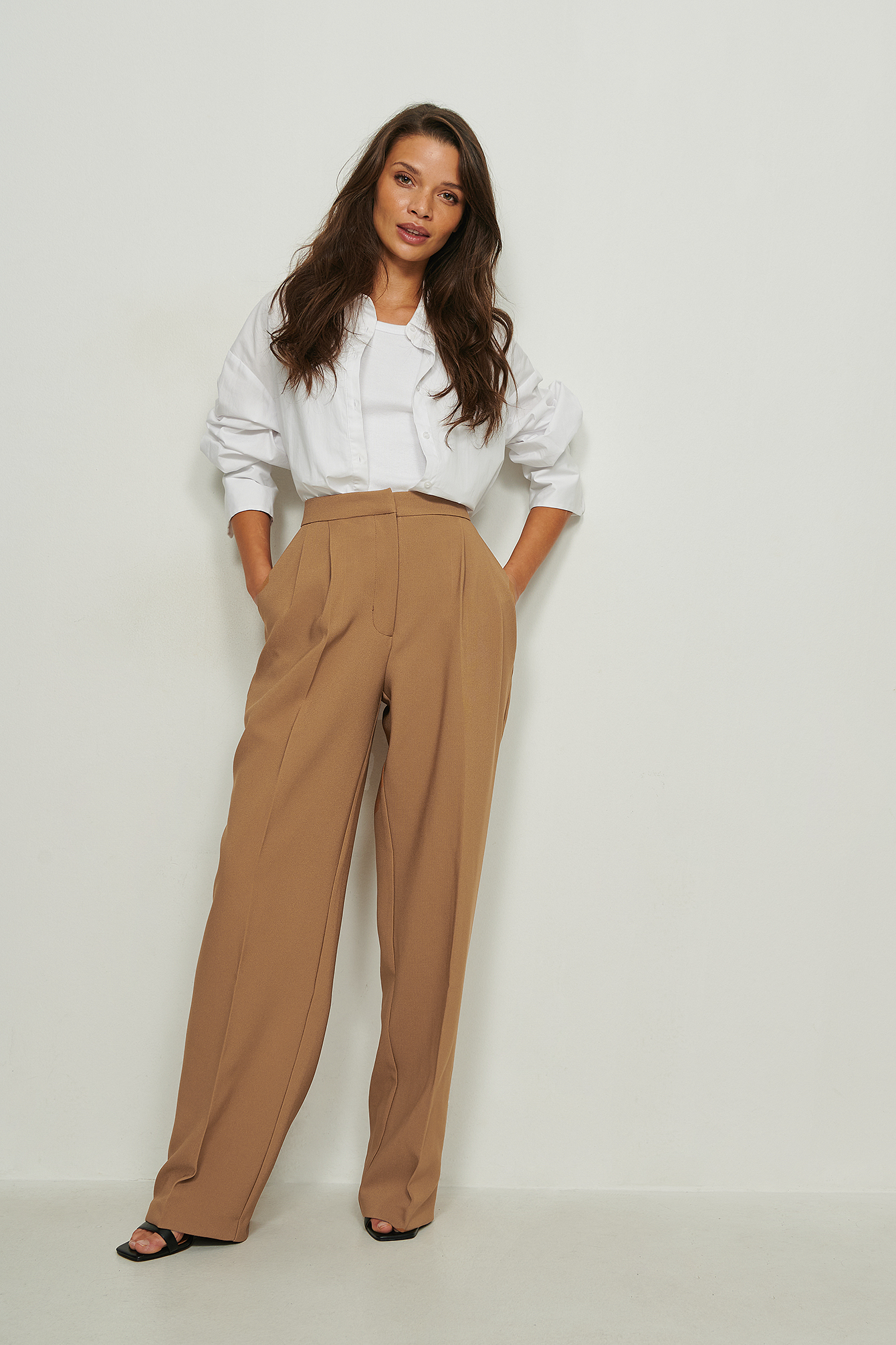 high waisted sweater pants