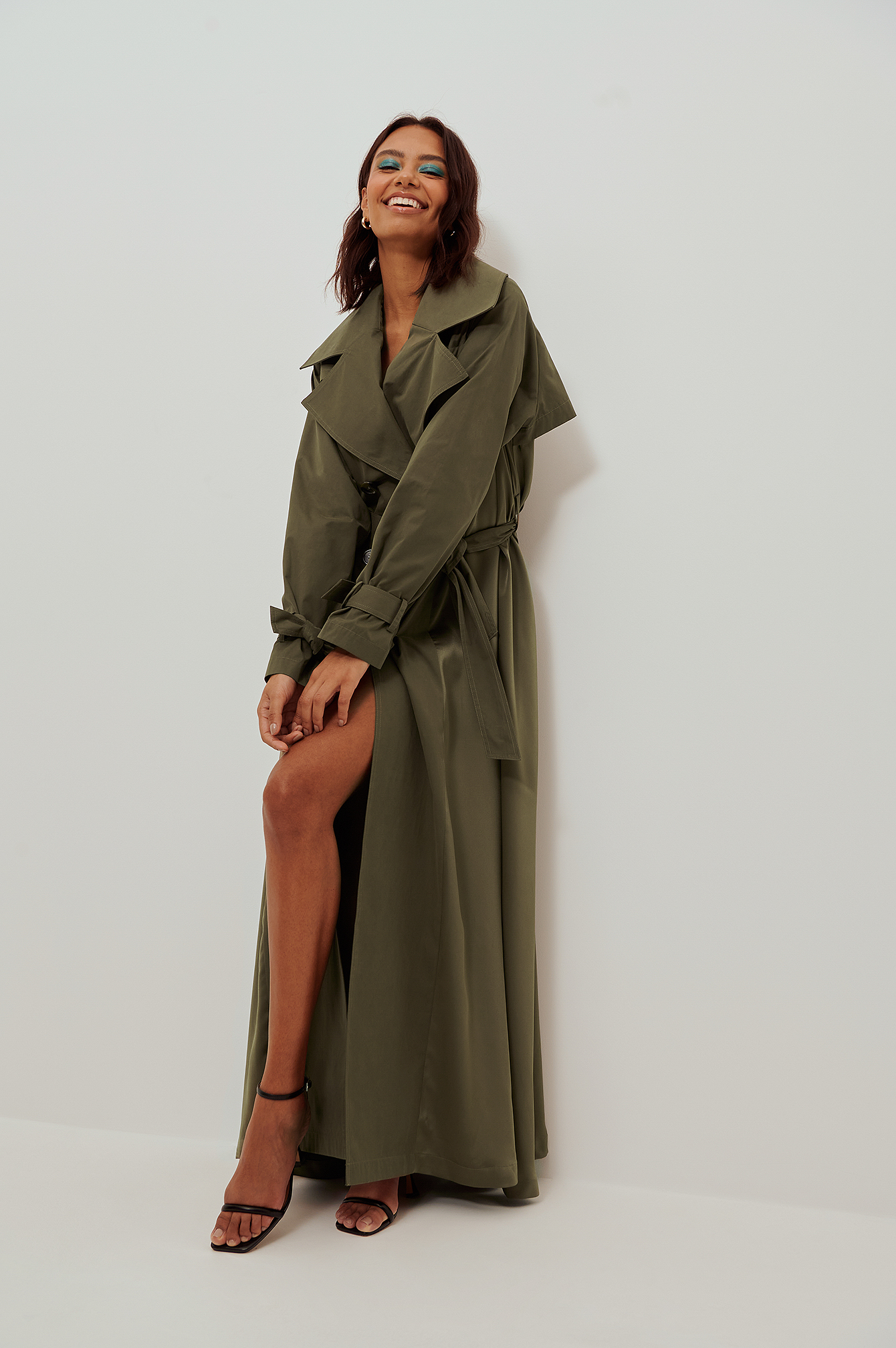 Maxi Trench Coat Outfit.