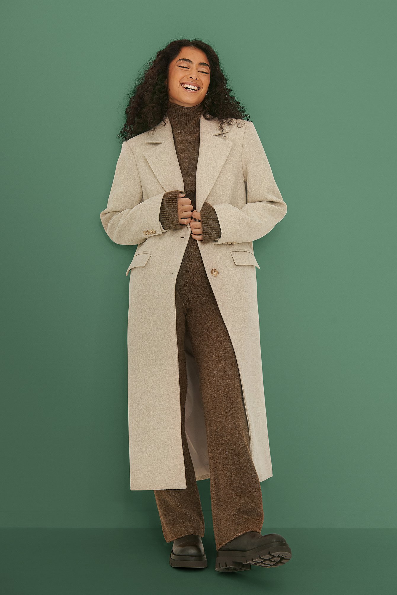 long tailored coat