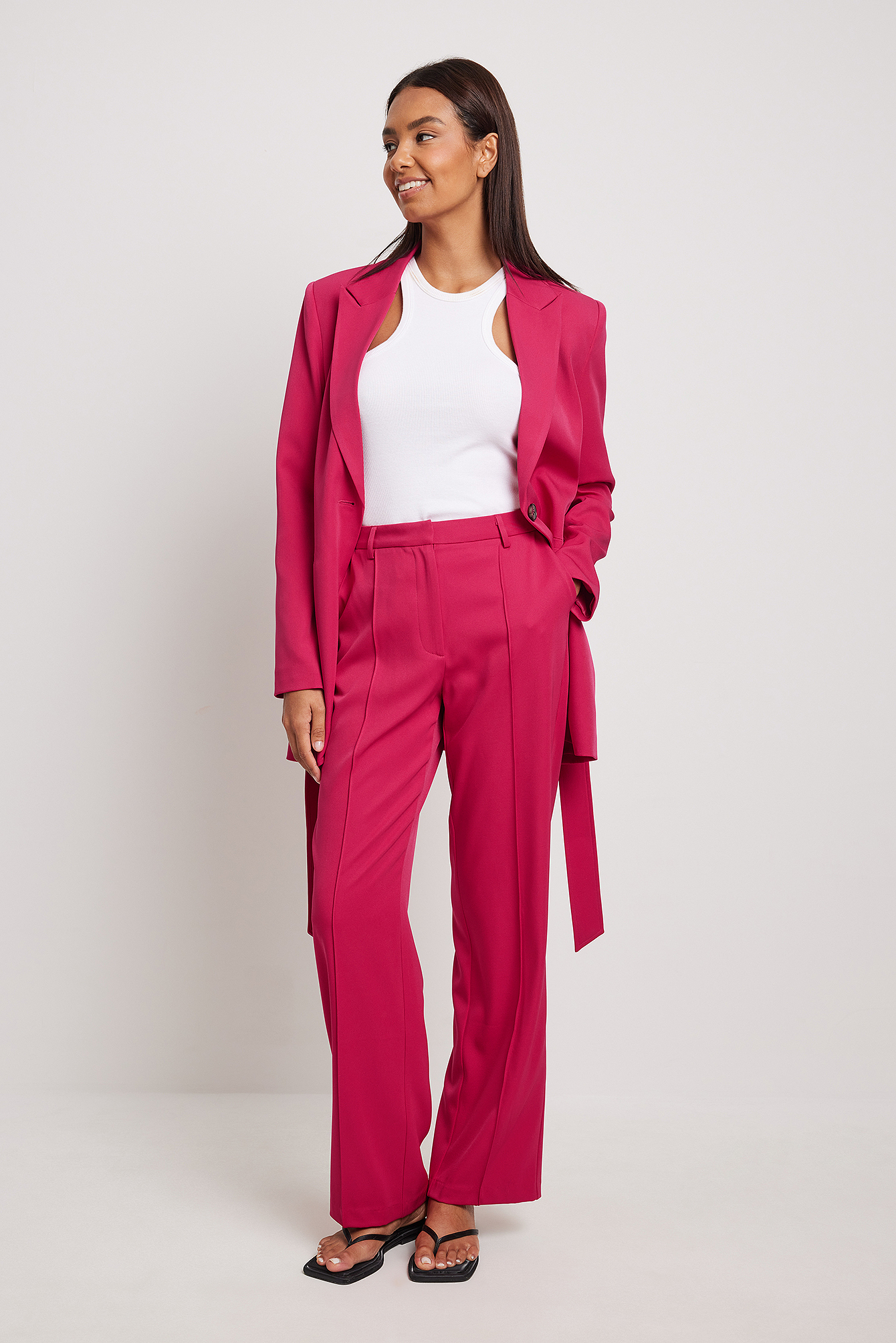 Delaney Blazer Set Pink main image 1