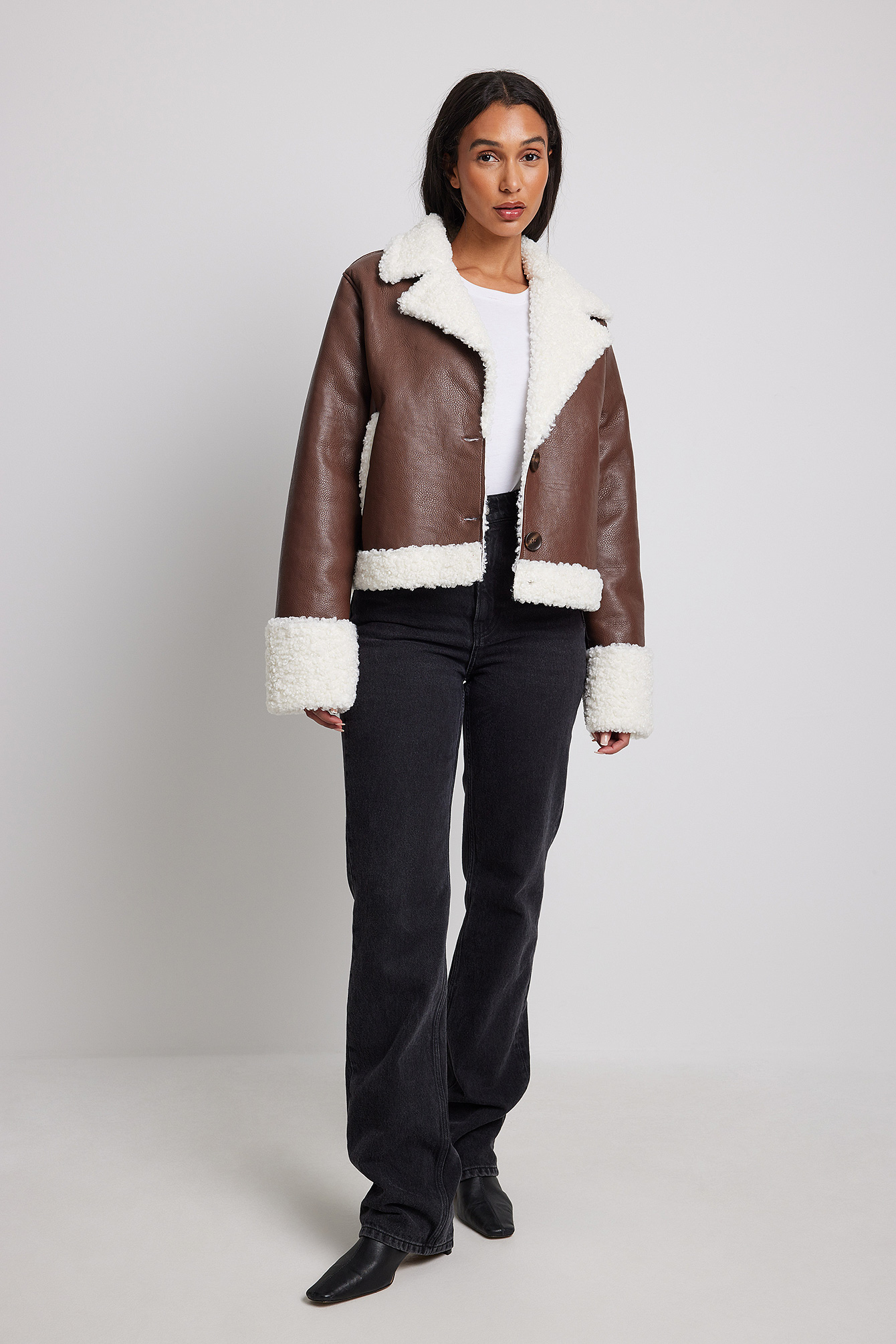 aviator jacket long