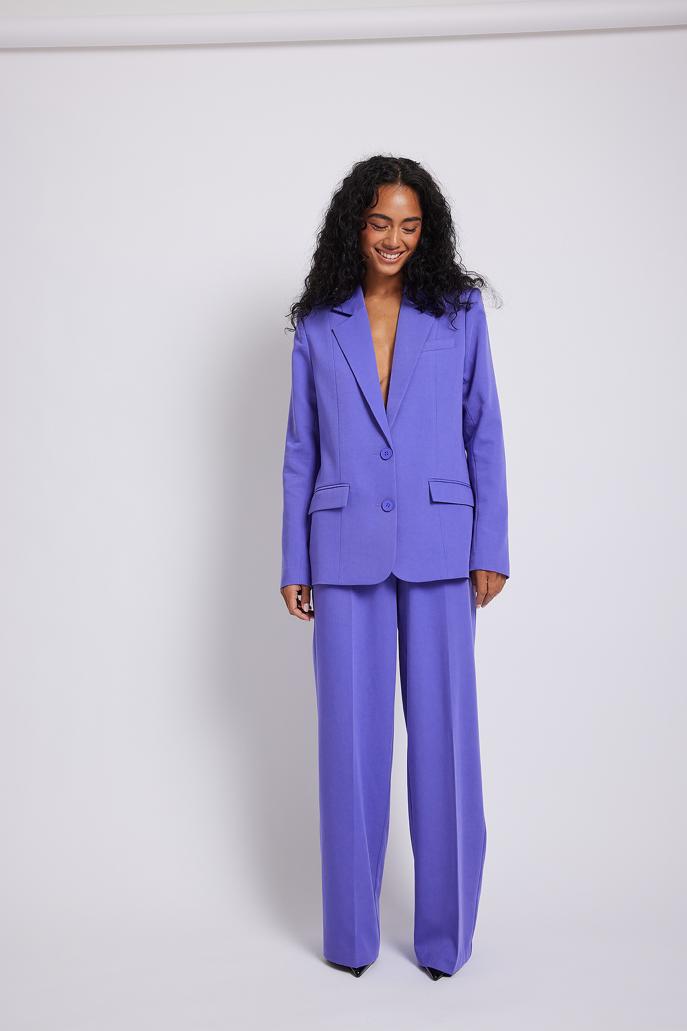 Oversized Blazer Purple | na-kd.com