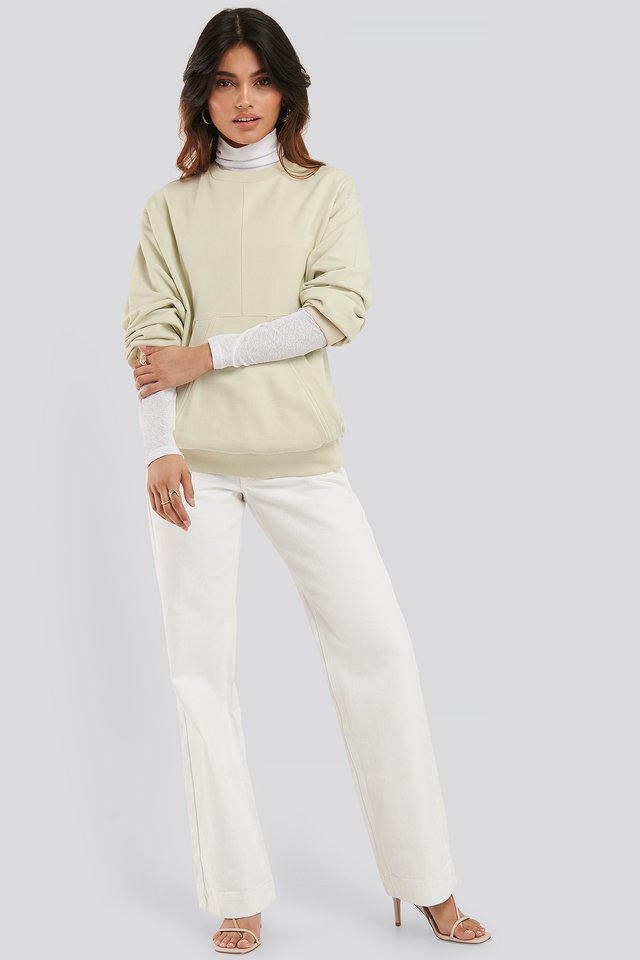 Relaxed Fit Front Pocket Sweatshirt