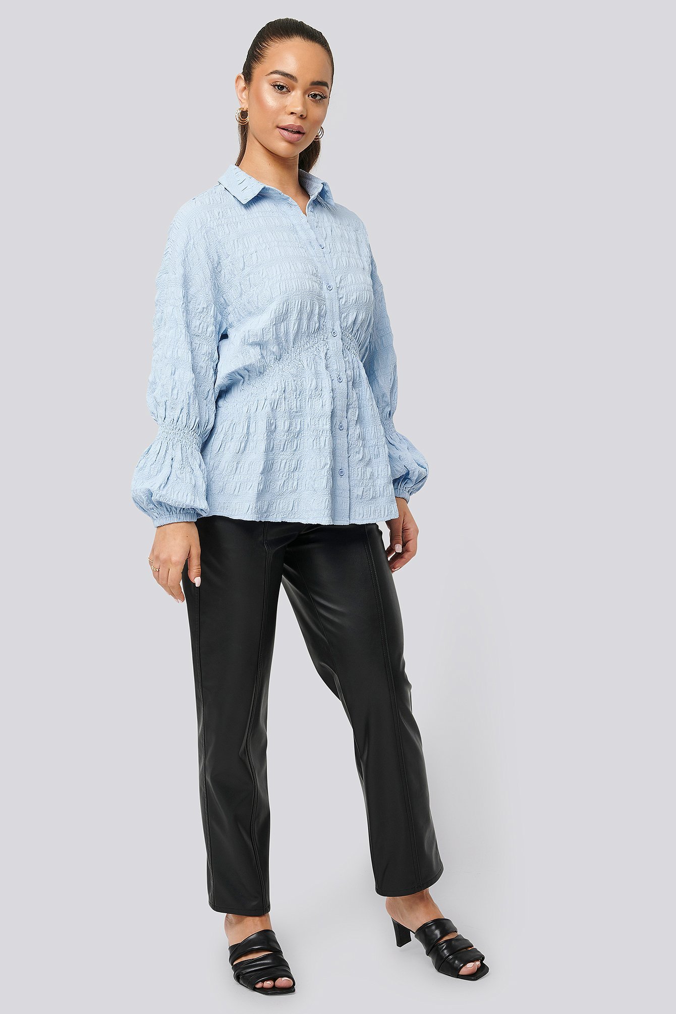 Structured Collar Blouse