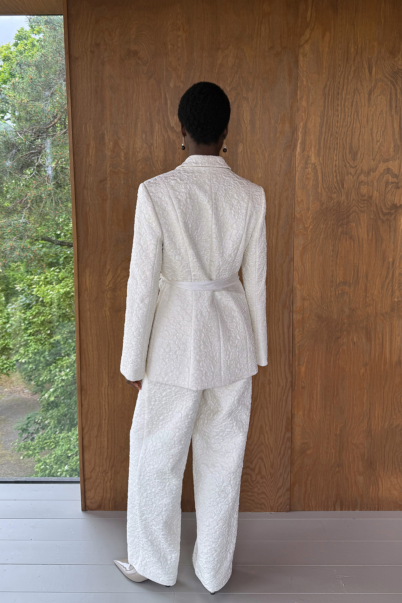 Straight Suit Pants White | NA-KD