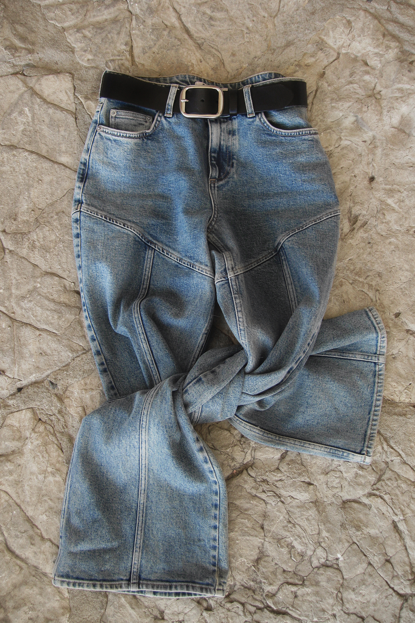 Straight Seam Denim