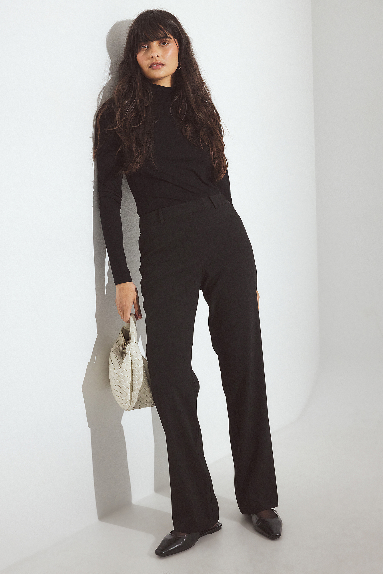NA-KD Rechte kostuumbroek - Business broek dames - Zwart - EU 32 - NA-KD / NAKD
