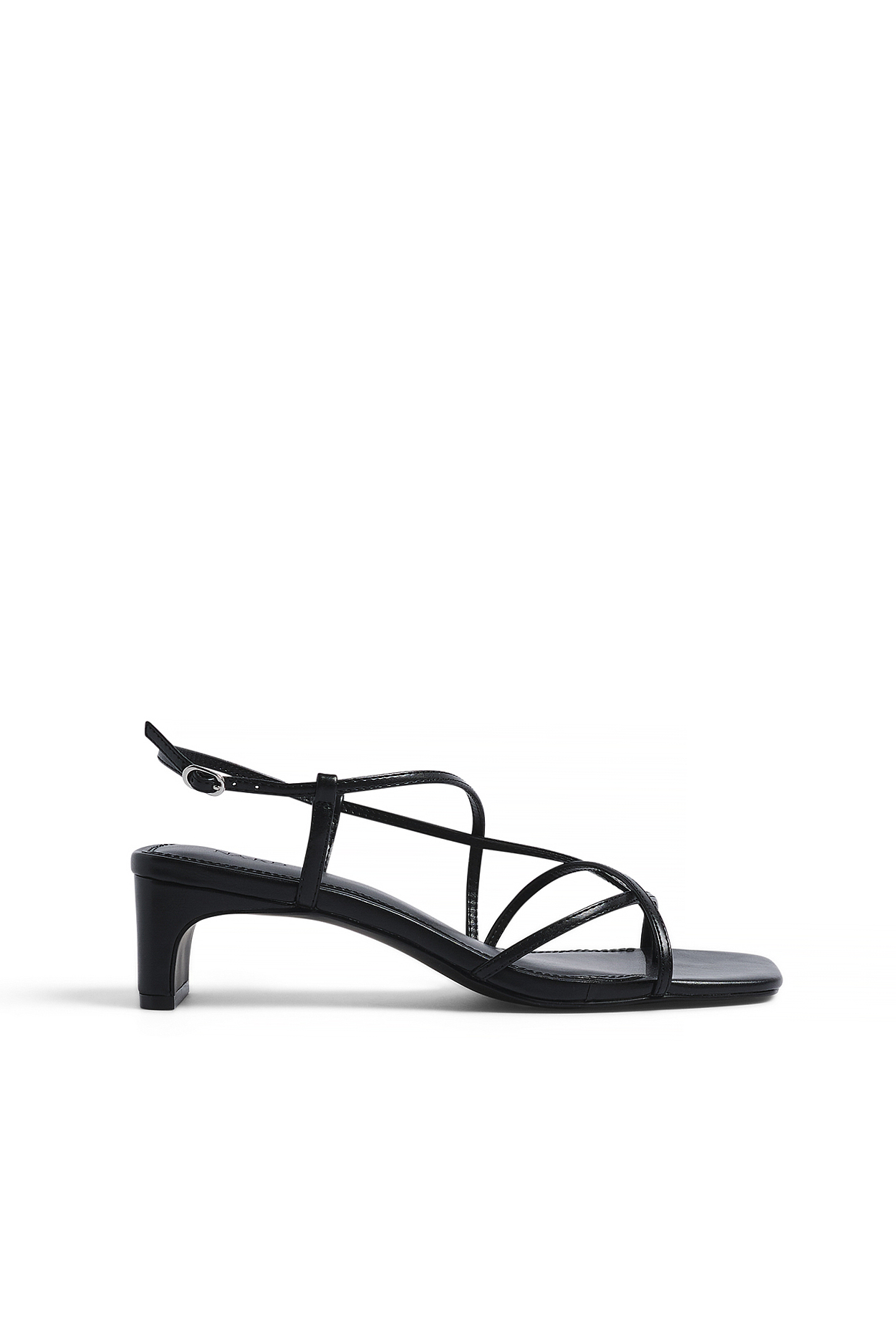 Schoenen met blokhak en bandjes - Hakken - Zwart - EU 37 - NA-KD / NAKD
