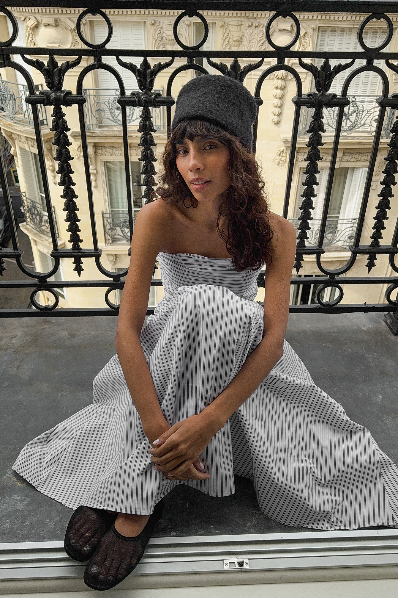 Striped Strapless Maxi Dress Stripe | NA-KD Striped Strapless Maxi Dress Stripe | NA-KD