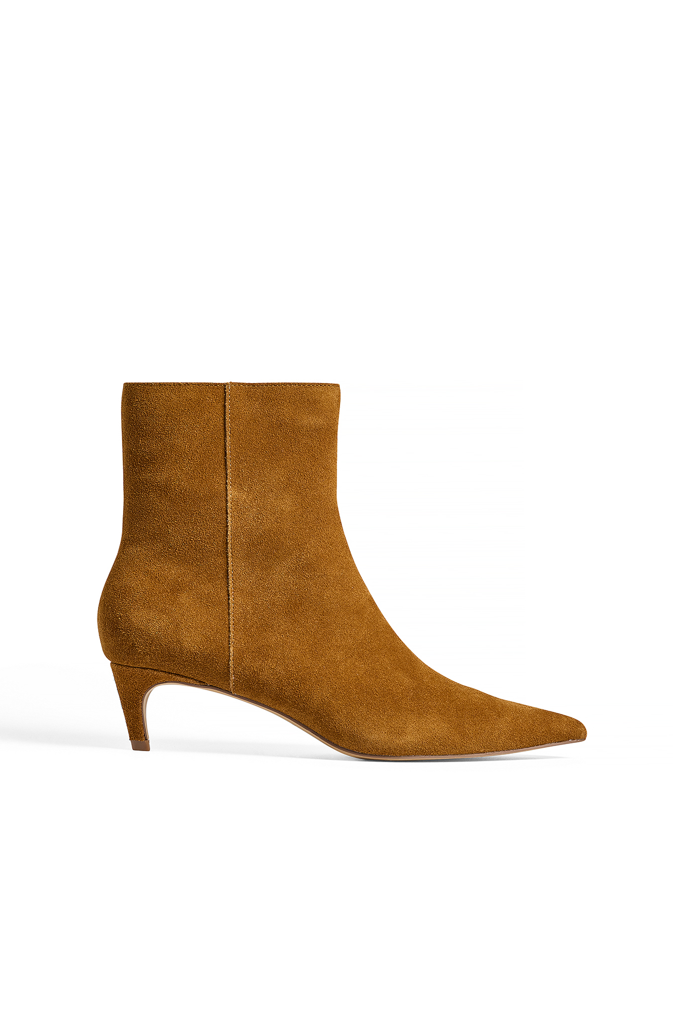Premium Selection Ankle-Boots aus Wildleder - Stiefel - Braun - EU 38 - NA-KD / NAKD