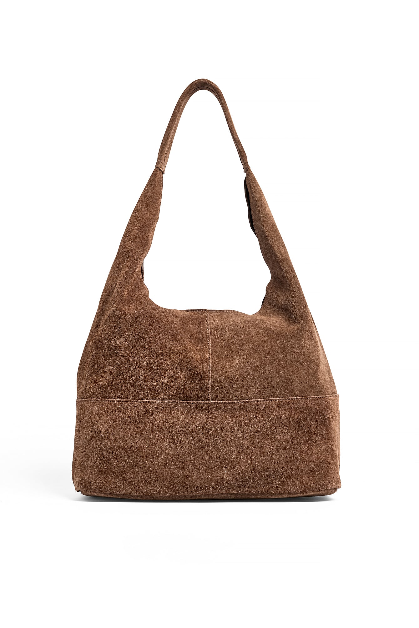 Suede Tote Bag Brown | NA-KD