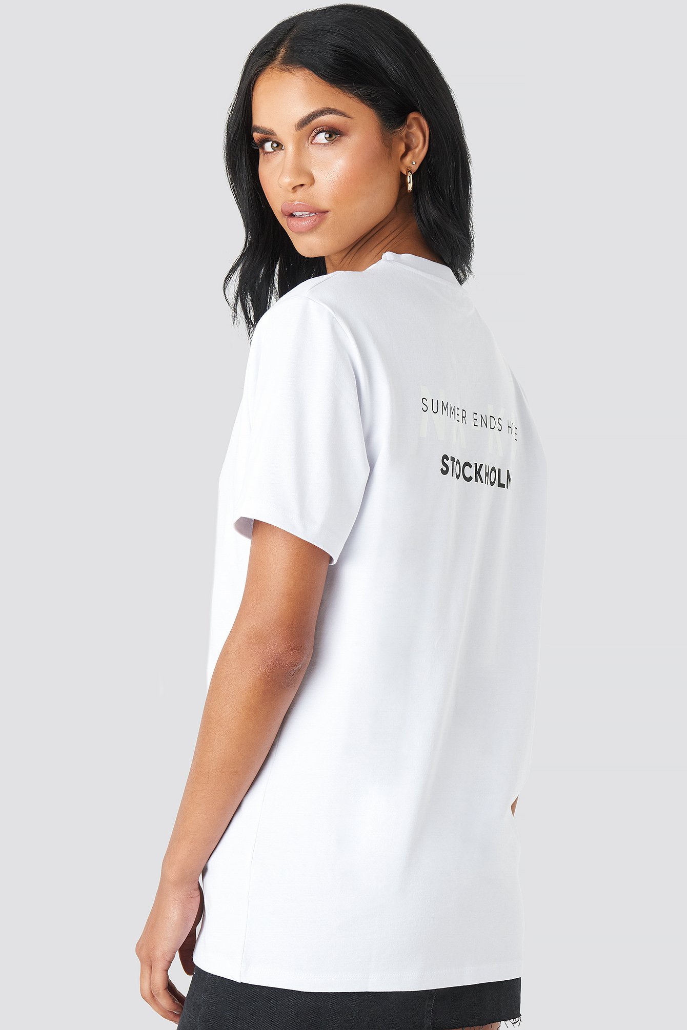 Stockholm Tee White