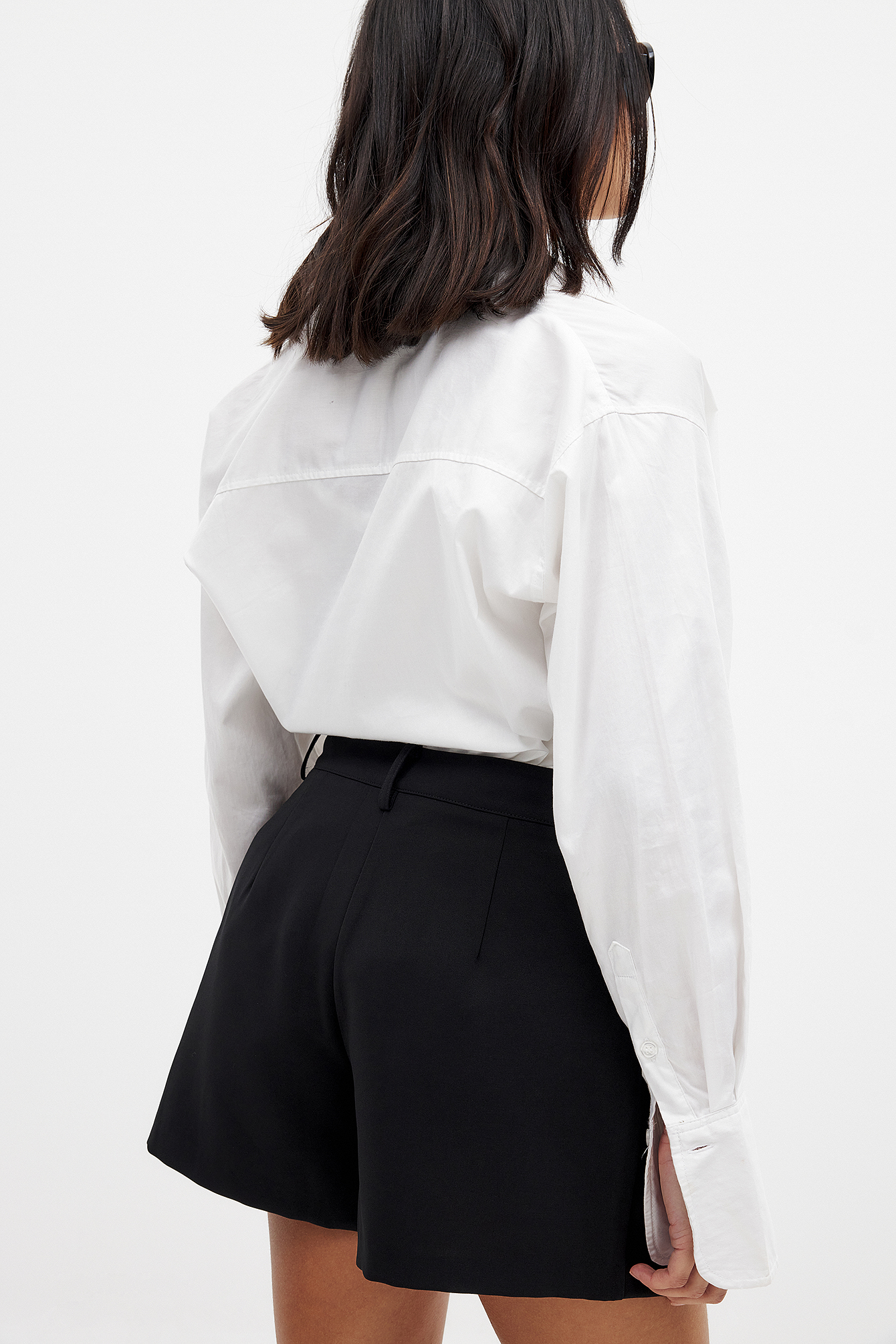 Soft High Waist Suit Pants Offwhite | NA-KD