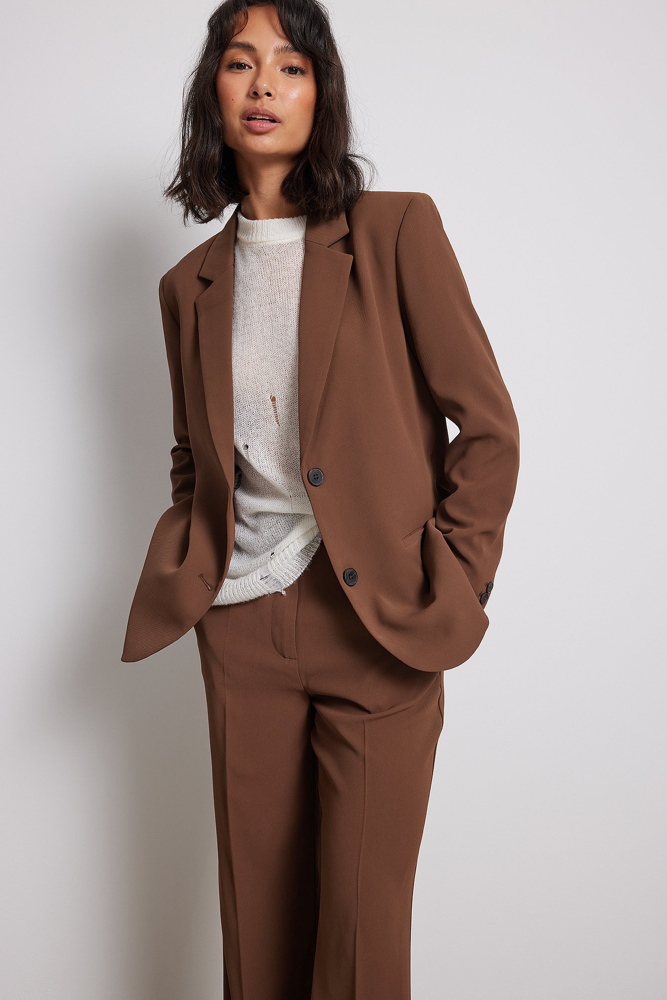 Fornarina Korte blazer volledige print zakelijke stijl Mode Blazers Korte blazers 