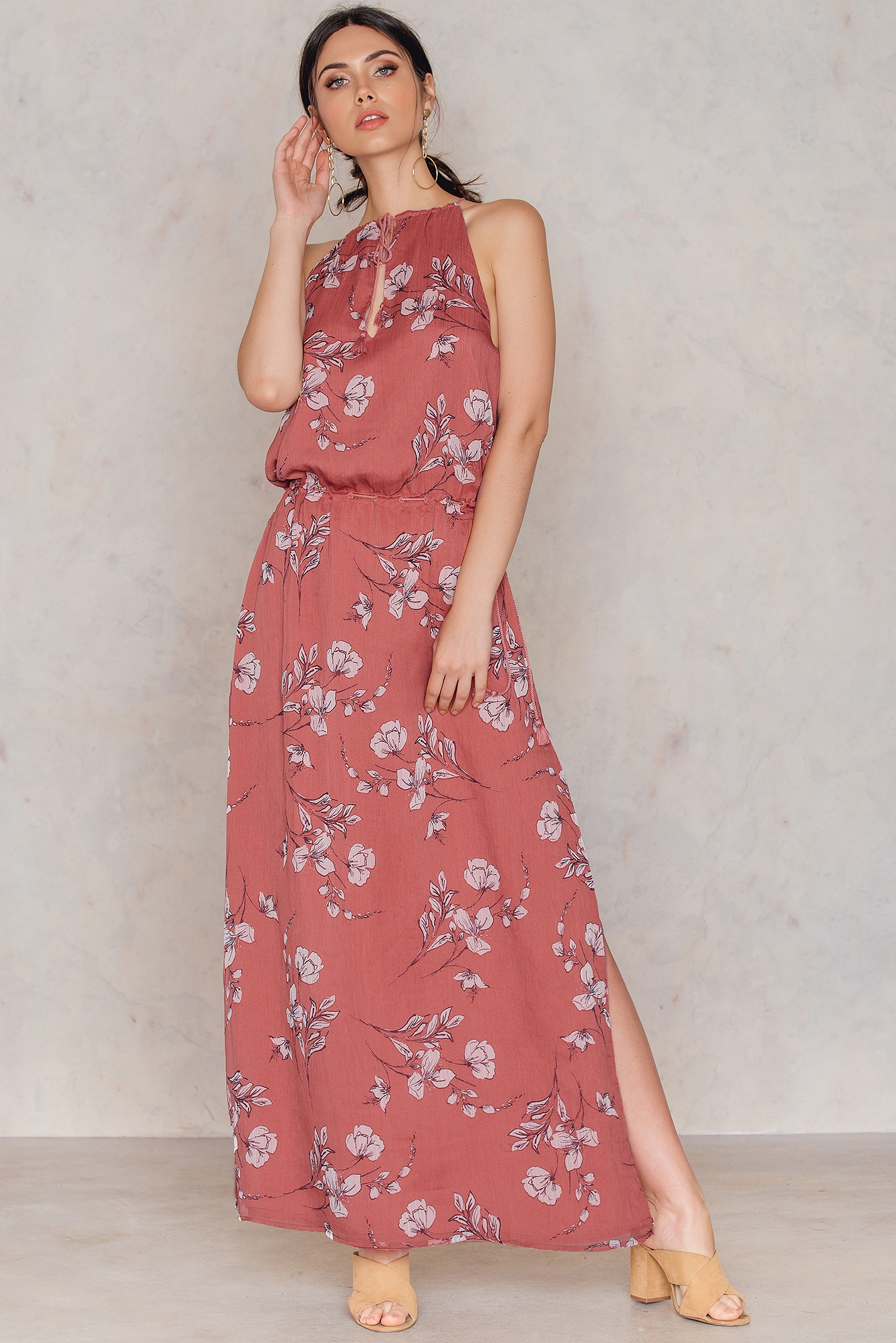 Oasis Maxi Dress Flerfarget NAKD
